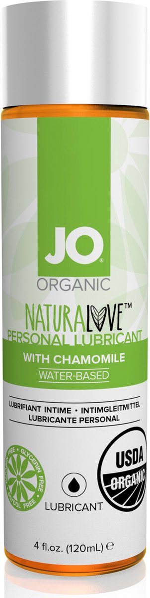 System Jo - Organic NaturaLove Glijmiddel - 120 ml