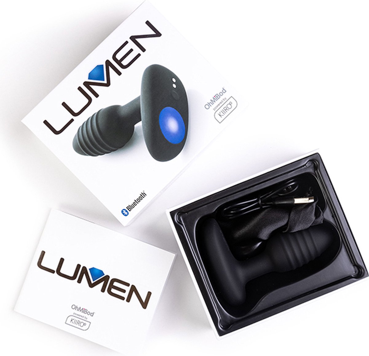 Ohmibod - Lumen Vibrerende Anaalplug App Controlled - Zwart