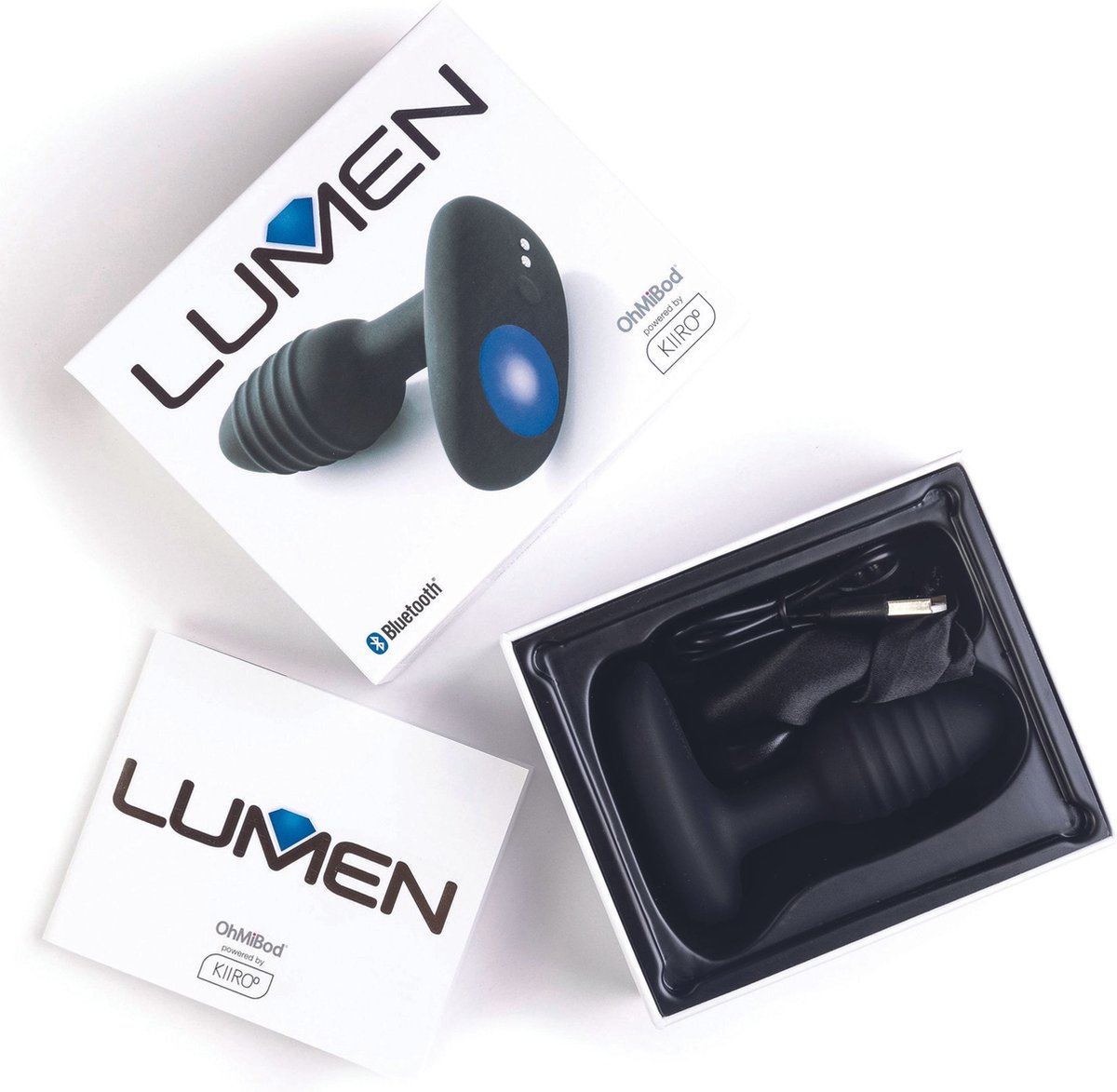 Ohmibod - Lumen Vibrerende Anaalplug App Controlled - Zwart