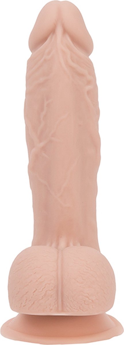 Addiction - Mark Dildo Met Zuignap - 19 cm - Beige