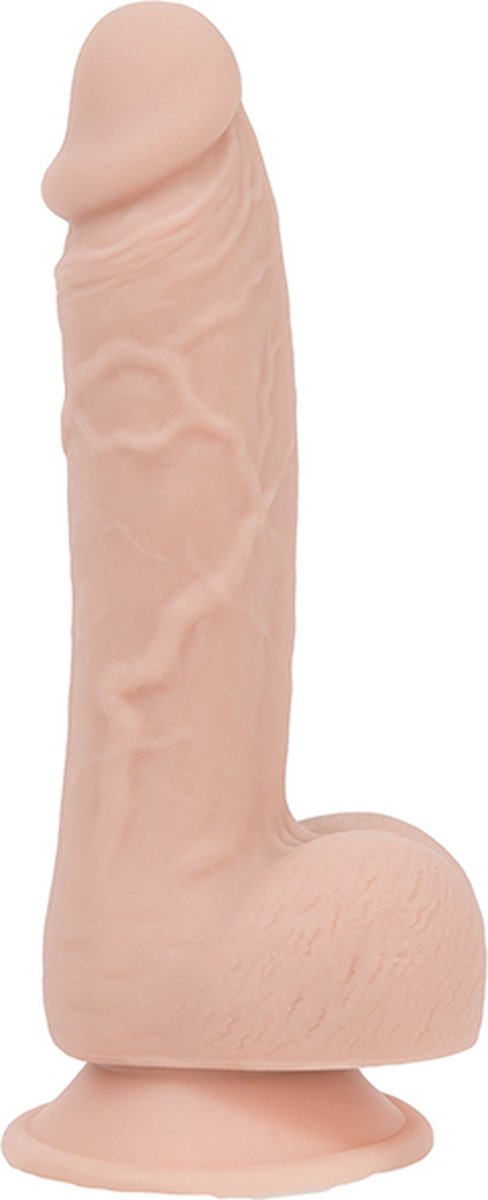 Addiction - Mark Dildo Met Zuignap - 19 cm - Beige