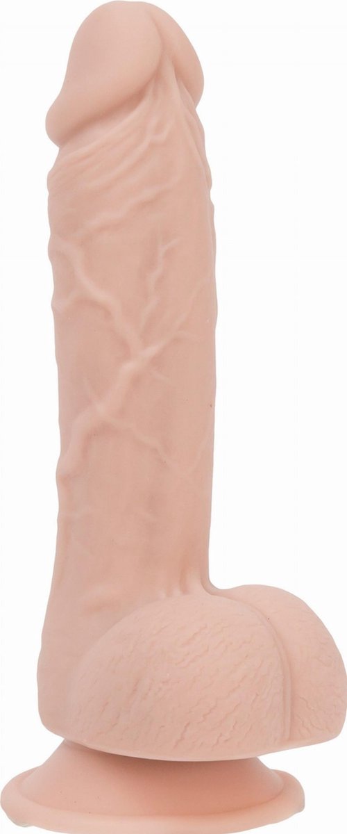 Addiction - Mark Dildo Met Zuignap - 19 cm - Beige