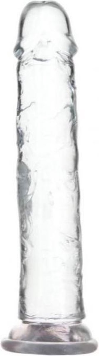 Addiction Crystal - Transparante Dildo - 20 cm