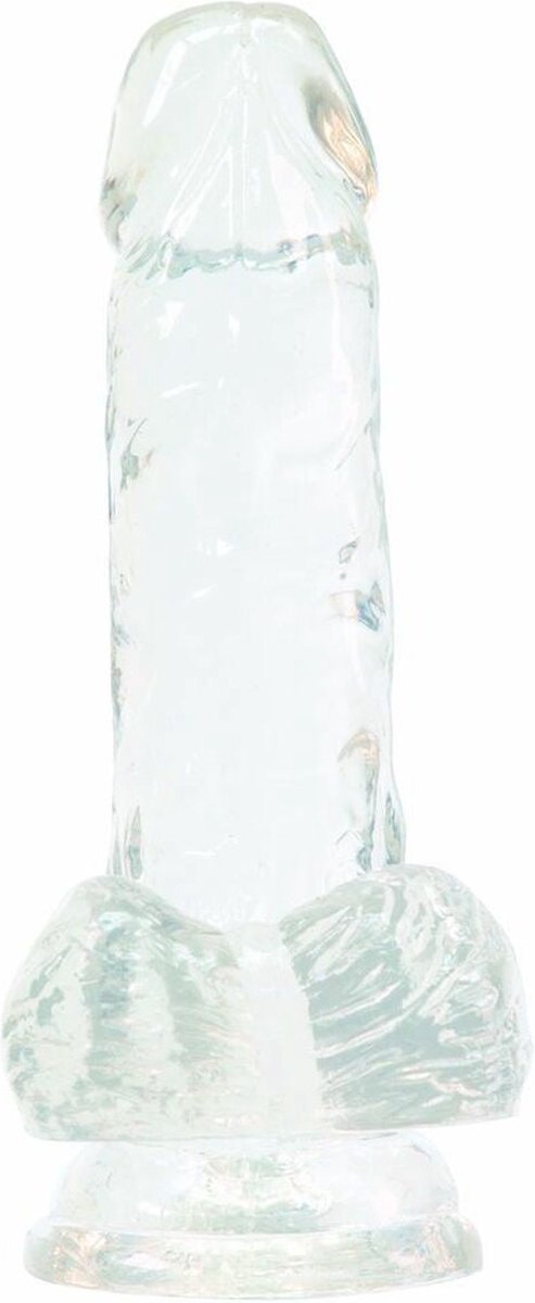 Addiction Crystal - Transparante Dildo - 15 cm