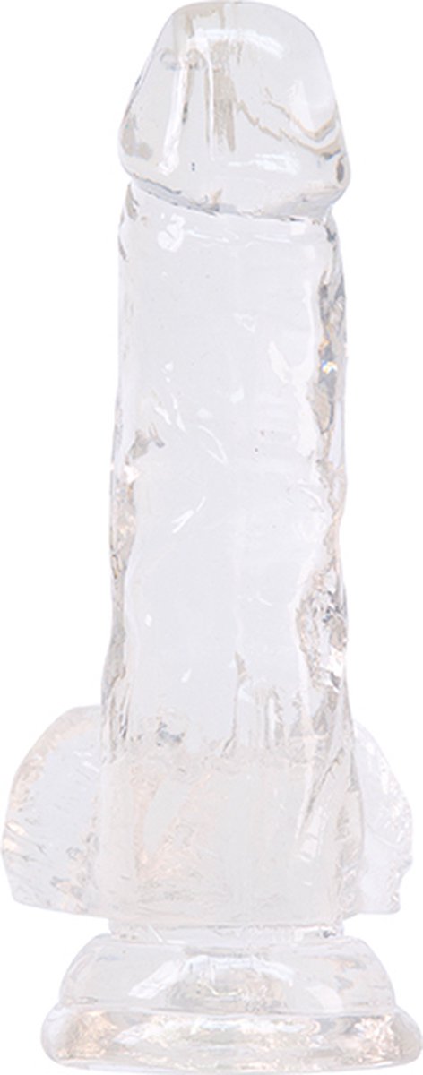 Addiction Crystal - Transparante Dildo - 15 cm