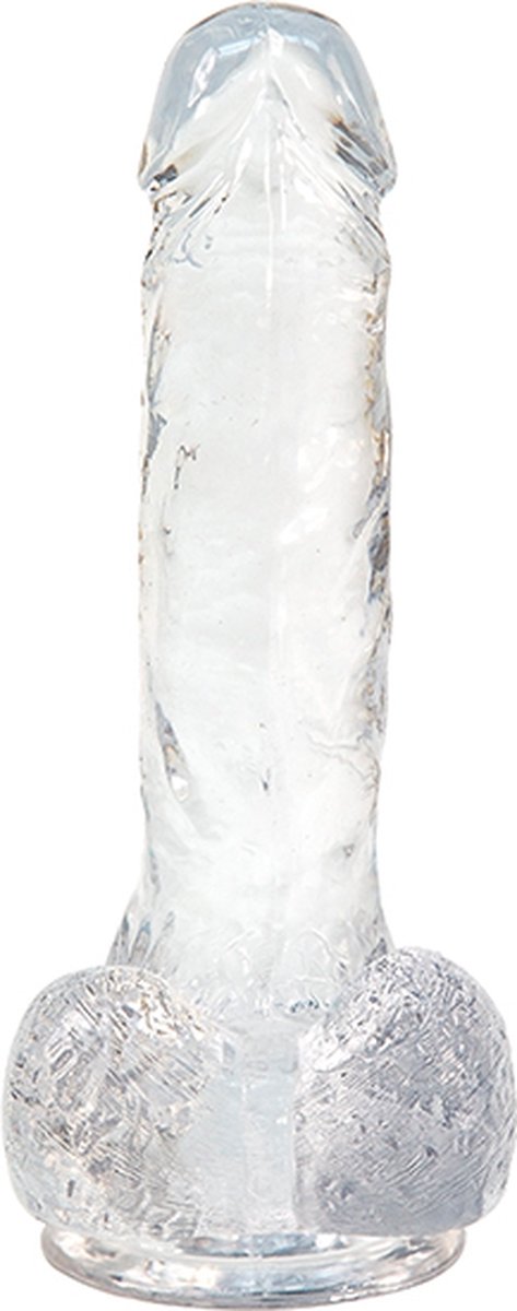 Addiction Crystal - Transparante Dildo - 18 cm
