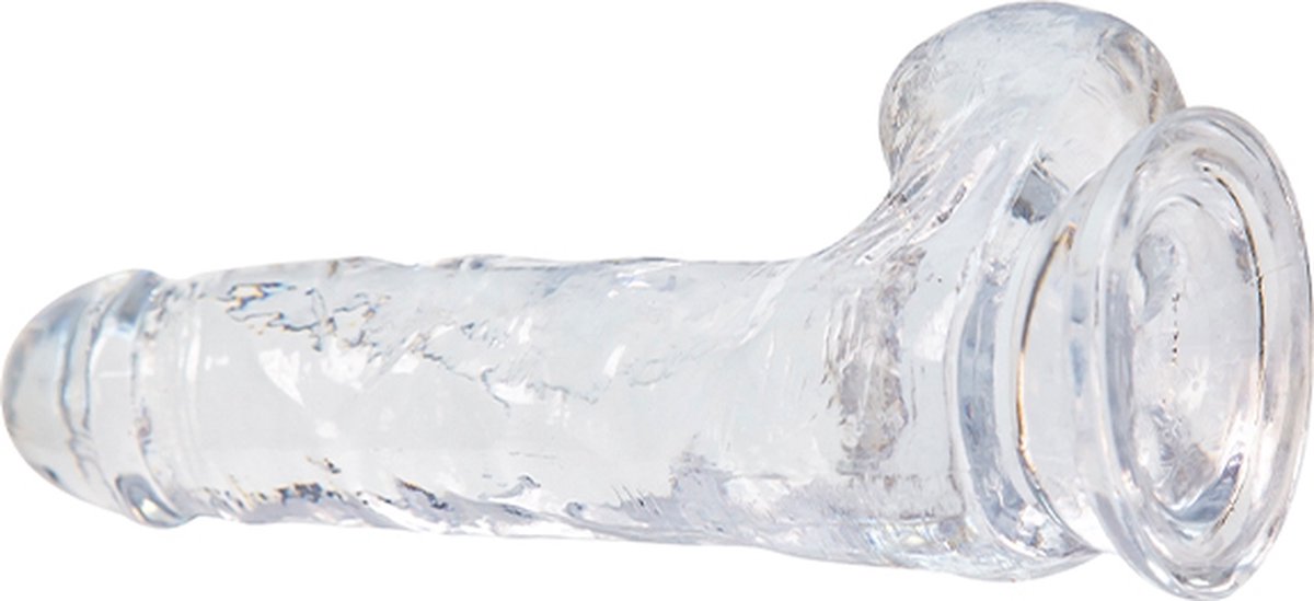 Addiction Crystal - Transparante Dildo - 18 cm