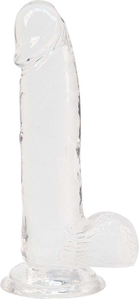 Addiction Crystal - Transparante Dildo - 20 cm