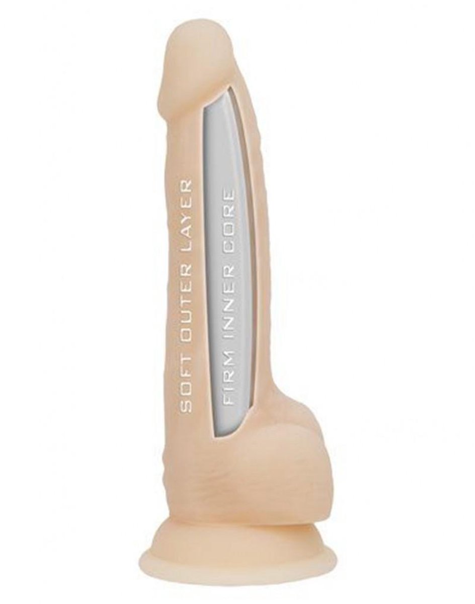 Naked Addiction Realistische Dildo - 20 cm - Beige