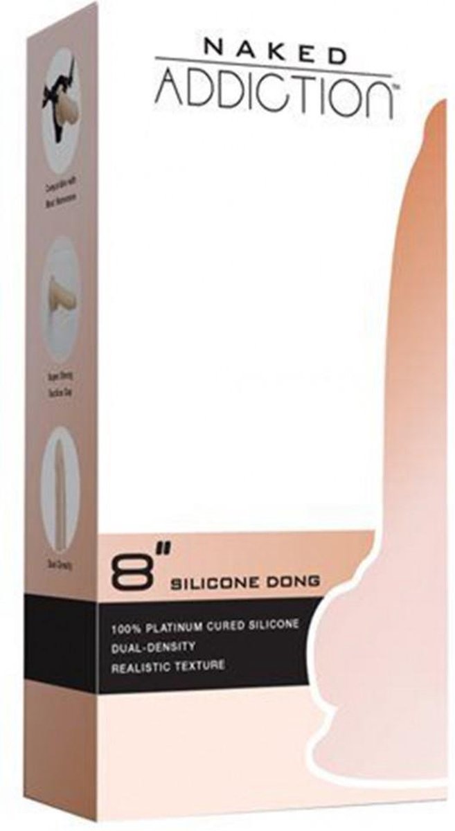 Naked Addiction Realistische Dildo - 20 cm - Beige