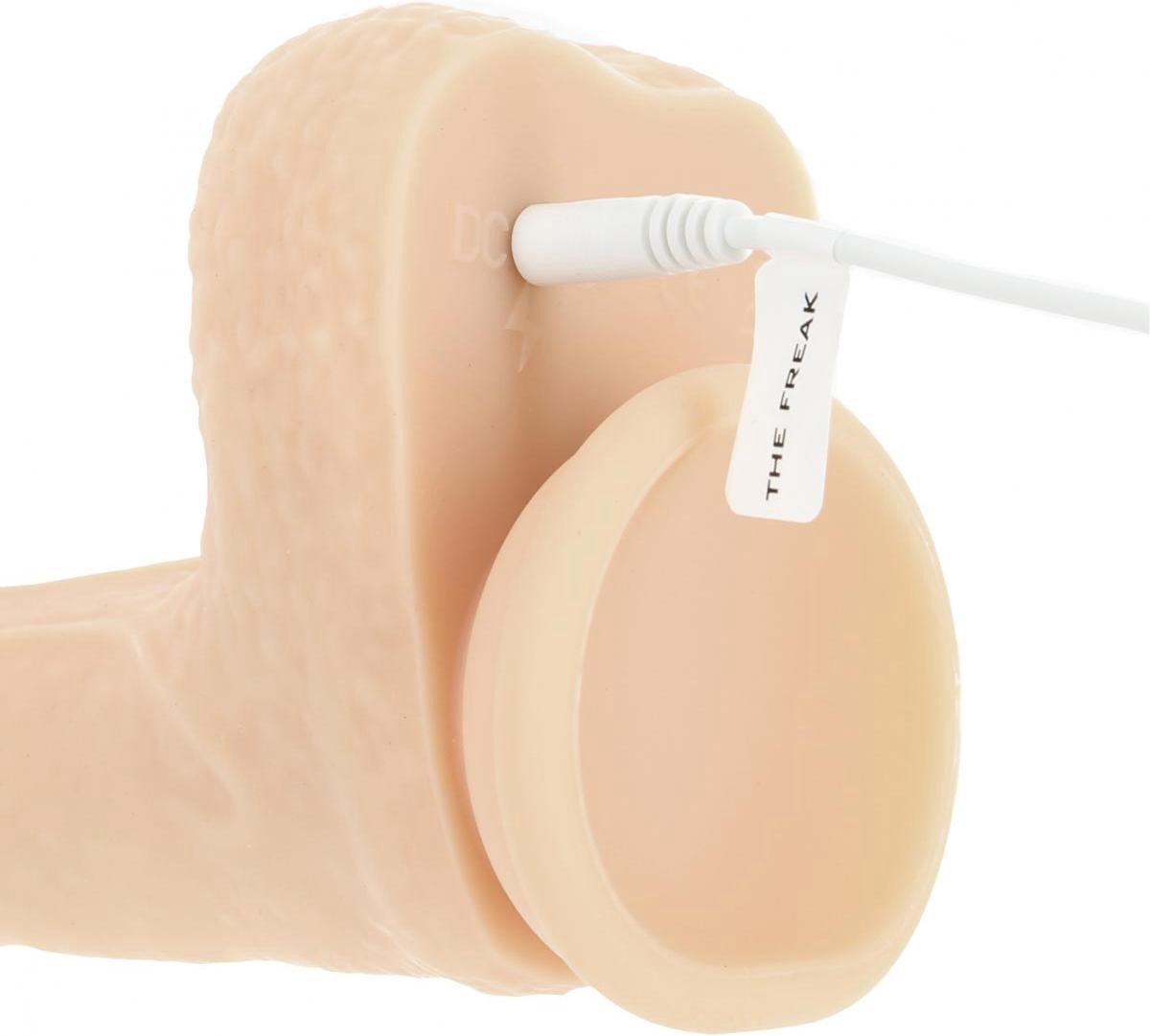 Naked Addiction Realistische Roterende Dildo met Afstandsbediening - 19 cm - Beige