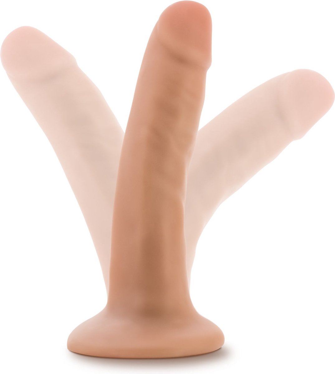 Dr Skin Dr. Skin - Realistische Dildo Met Zuignap 14 cm - Vanille - Beige
