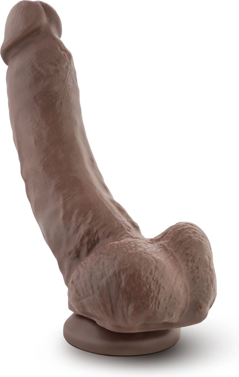 Dr Skin Dr. Skin - Mr. Mayor Dildo Met Zuignap 21 cm - Chocolate - Bruin
