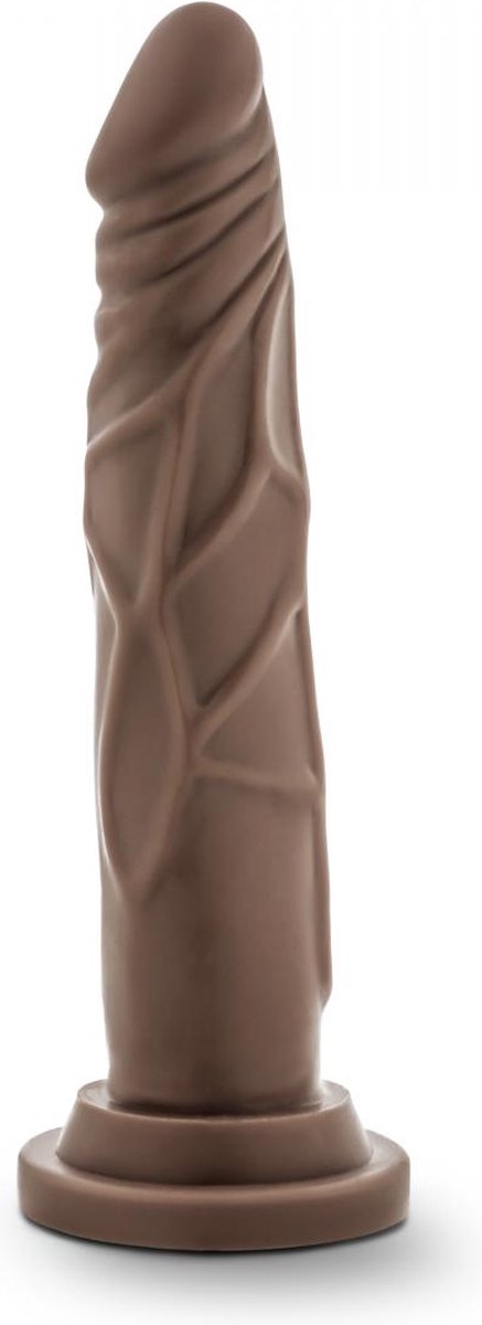 Dr Skin Dr. Skin - Realistische Dildo Met Zuignap - Chocolate - Bruin