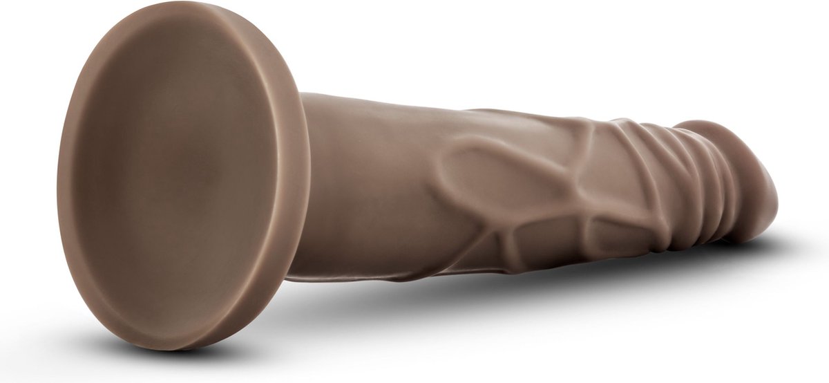 Dr Skin Dr. Skin - Realistische Dildo Met Zuignap - Chocolate - Bruin