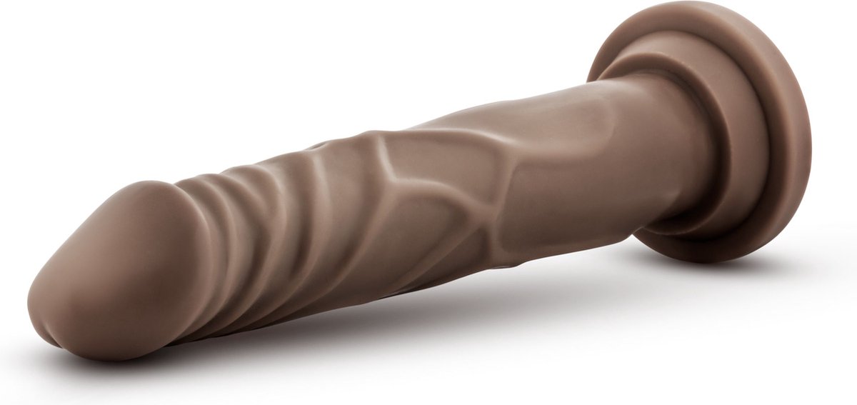 Dr Skin Dr. Skin - Realistische Dildo Met Zuignap - Chocolate - Bruin