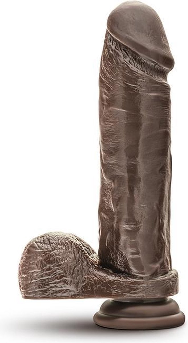 Dr Skin Dr. Skin - Mr. Magic - 9 inch Dildo with Suction Cup - Chocolate - Bruin
