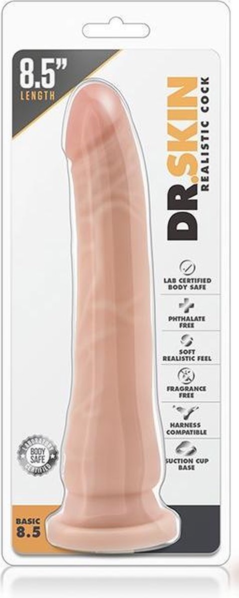 Dr Skin Dr. Skin - Realistische Dildo Met Zuignap - - Beige