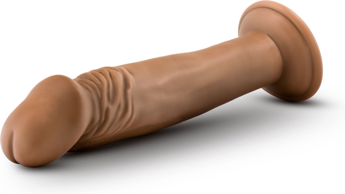 Dr Skin Dr. Skin - Dr. Small Dildo Met Zuignap - Mocha - Bruin