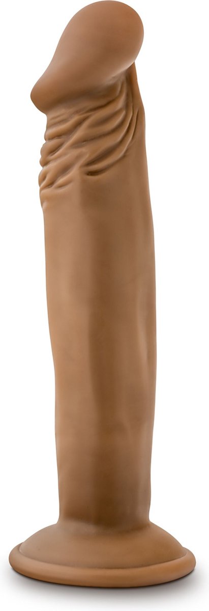 Dr Skin Dr. Skin - Dr. Small Dildo Met Zuignap - Mocha - Bruin