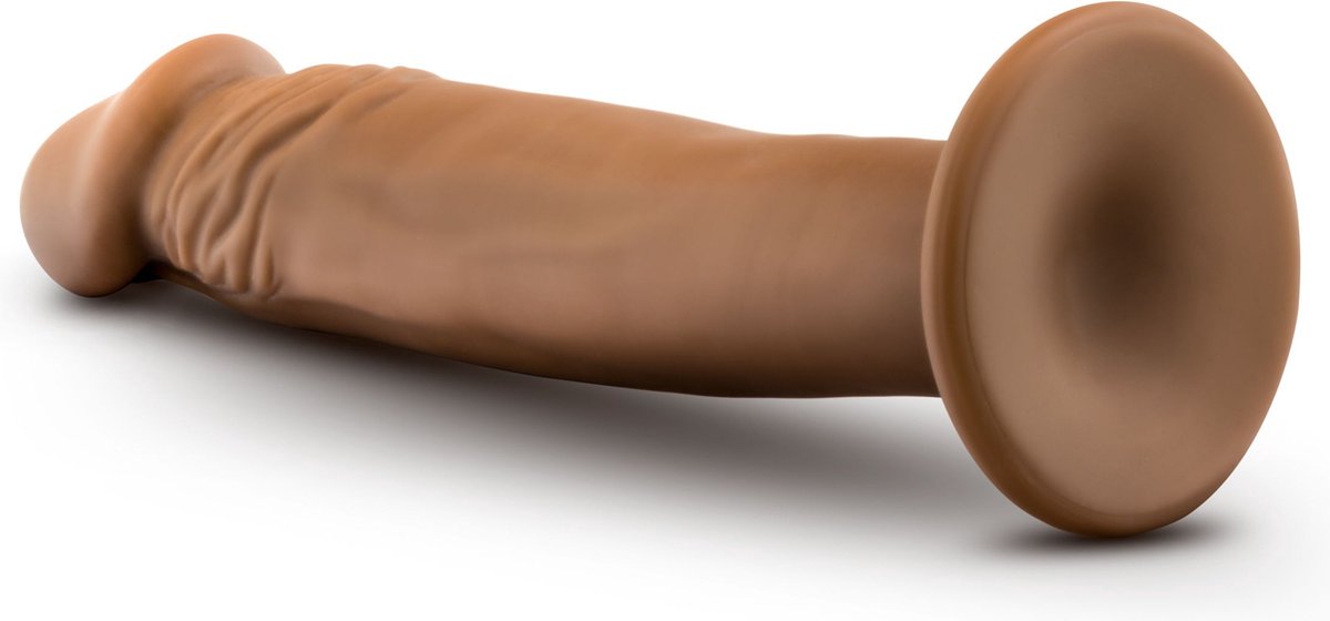 Dr Skin Dr. Skin - Dr. Small Dildo Met Zuignap - Mocha - Bruin