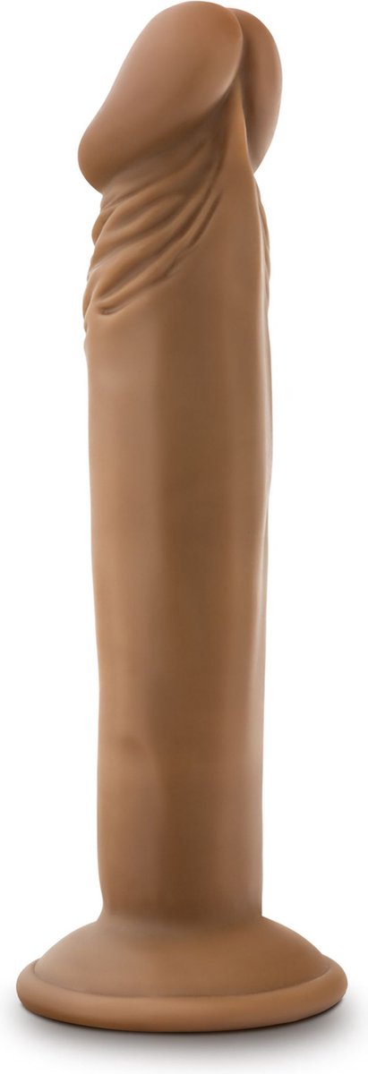 Dr Skin Dr. Skin - Dr. Small Dildo Met Zuignap - Mocha - Bruin