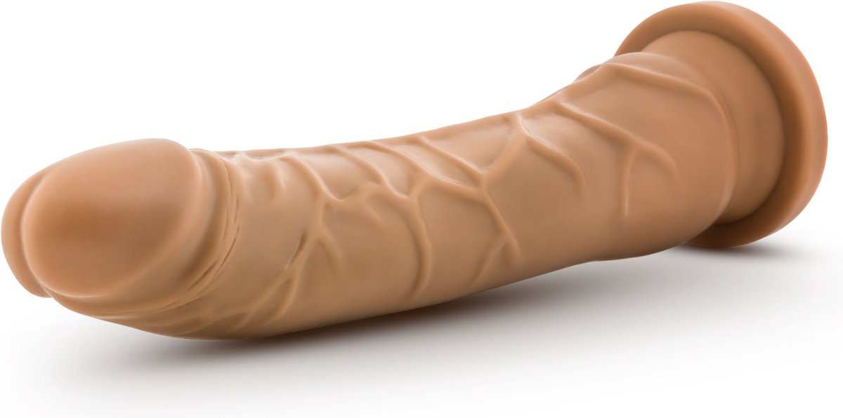 Dr Skin Dr. Skin - Realistische Dildo Met Zuignap - Mocha - Bruin