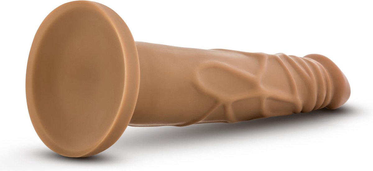 Dr Skin Dr. Skin - Realistische Dildo Met Zuignap - Mocha - Bruin