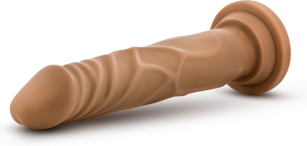 Dr Skin Dr. Skin - Realistische Dildo Met Zuignap - Mocha - Bruin