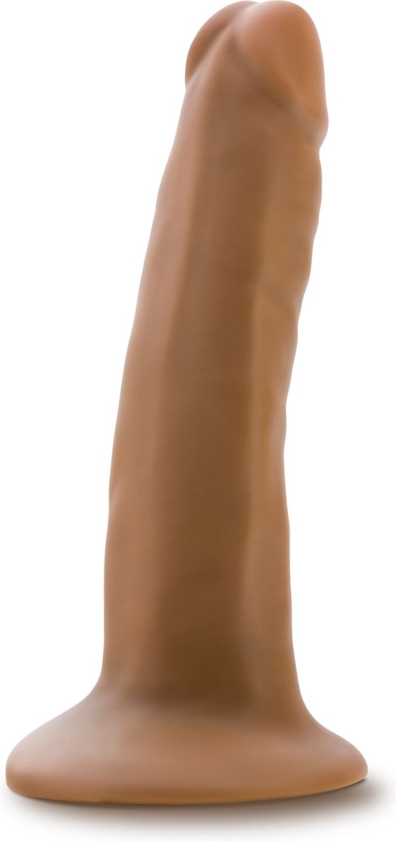 Dr Skin Dr. Skin - Realistische Dildo Met Zuignap 14 cm - Mocha - Bruin