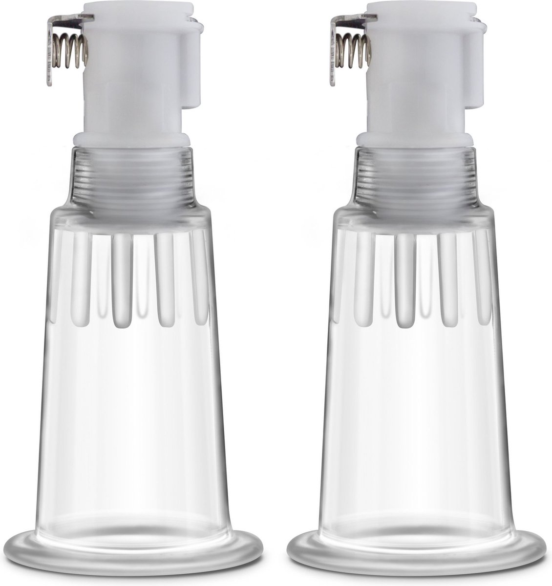 Temptasia - Set Tepel of Clitoris Zuigers - Binnendiameter 1.9 cm