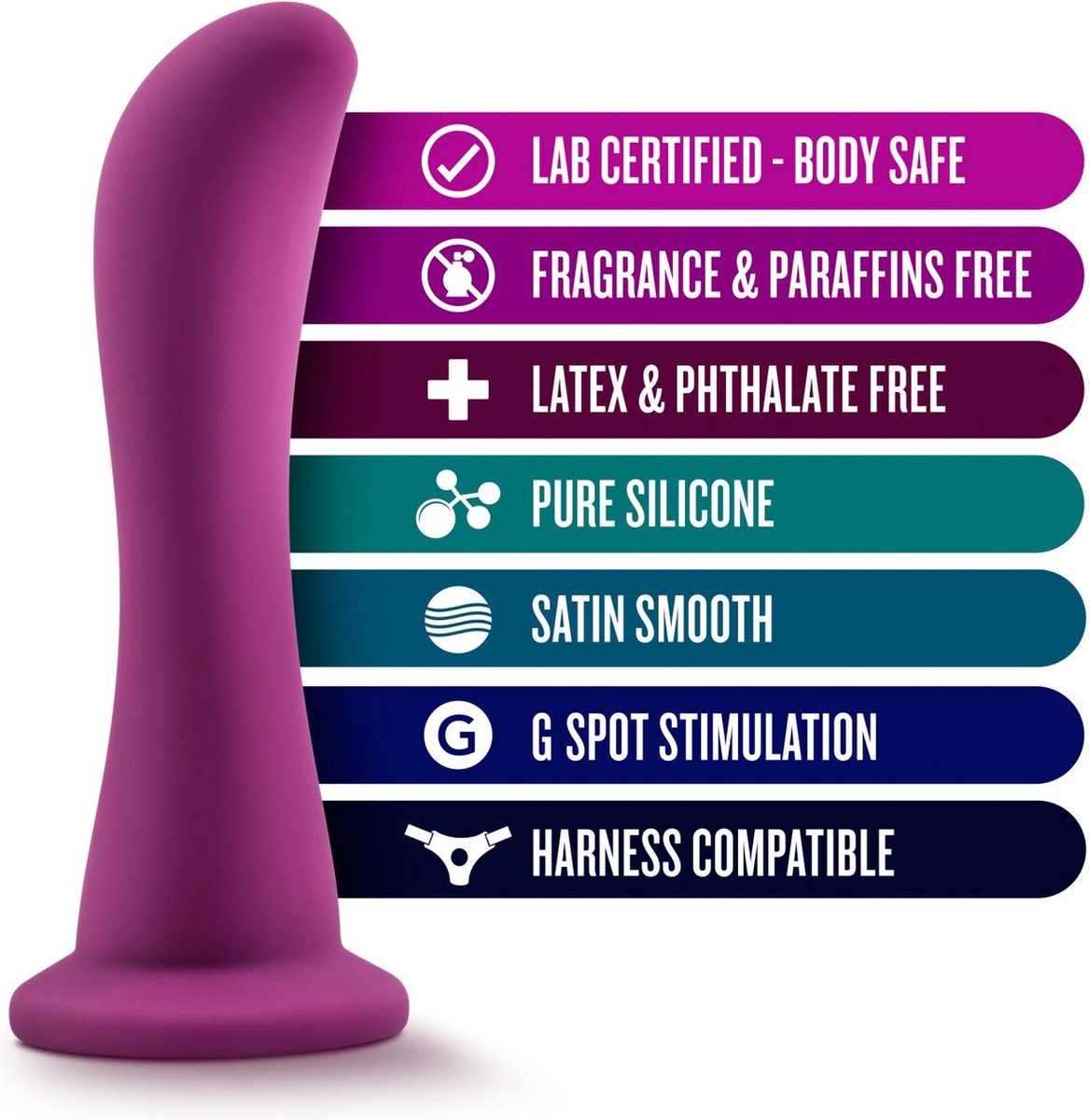 Temptasia - Bellatrix Dildo - Plum - Paars