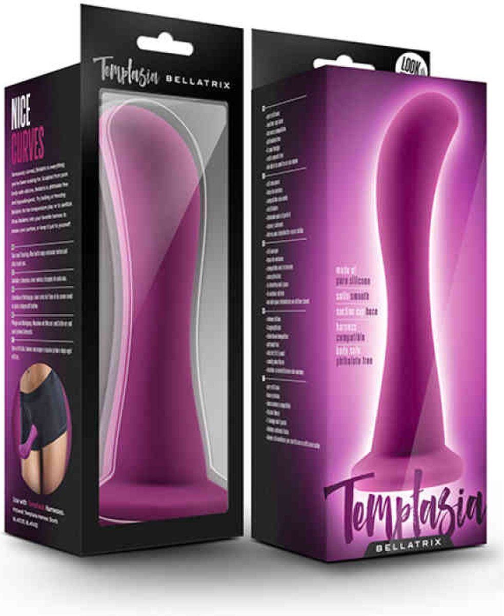 Temptasia - Bellatrix Dildo - Plum - Paars