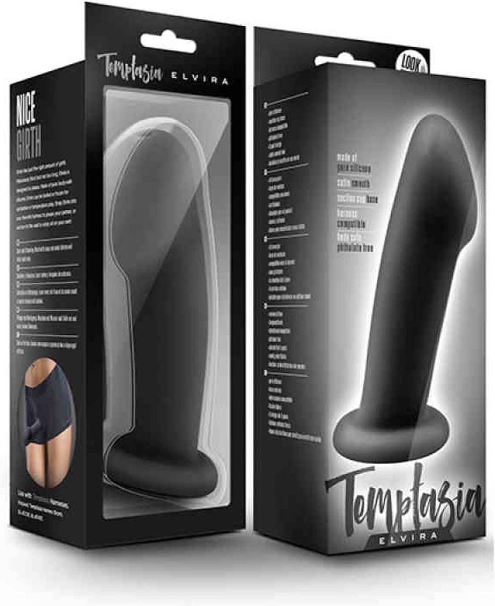Temptasia - Elvira Dildo - - Zwart