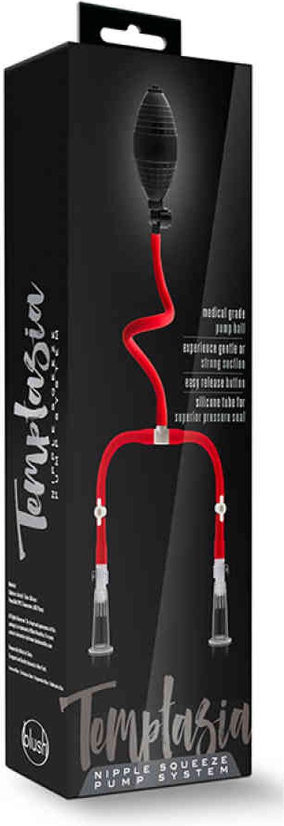Temptasia - Tepel Zuigers Met Pompsysteem