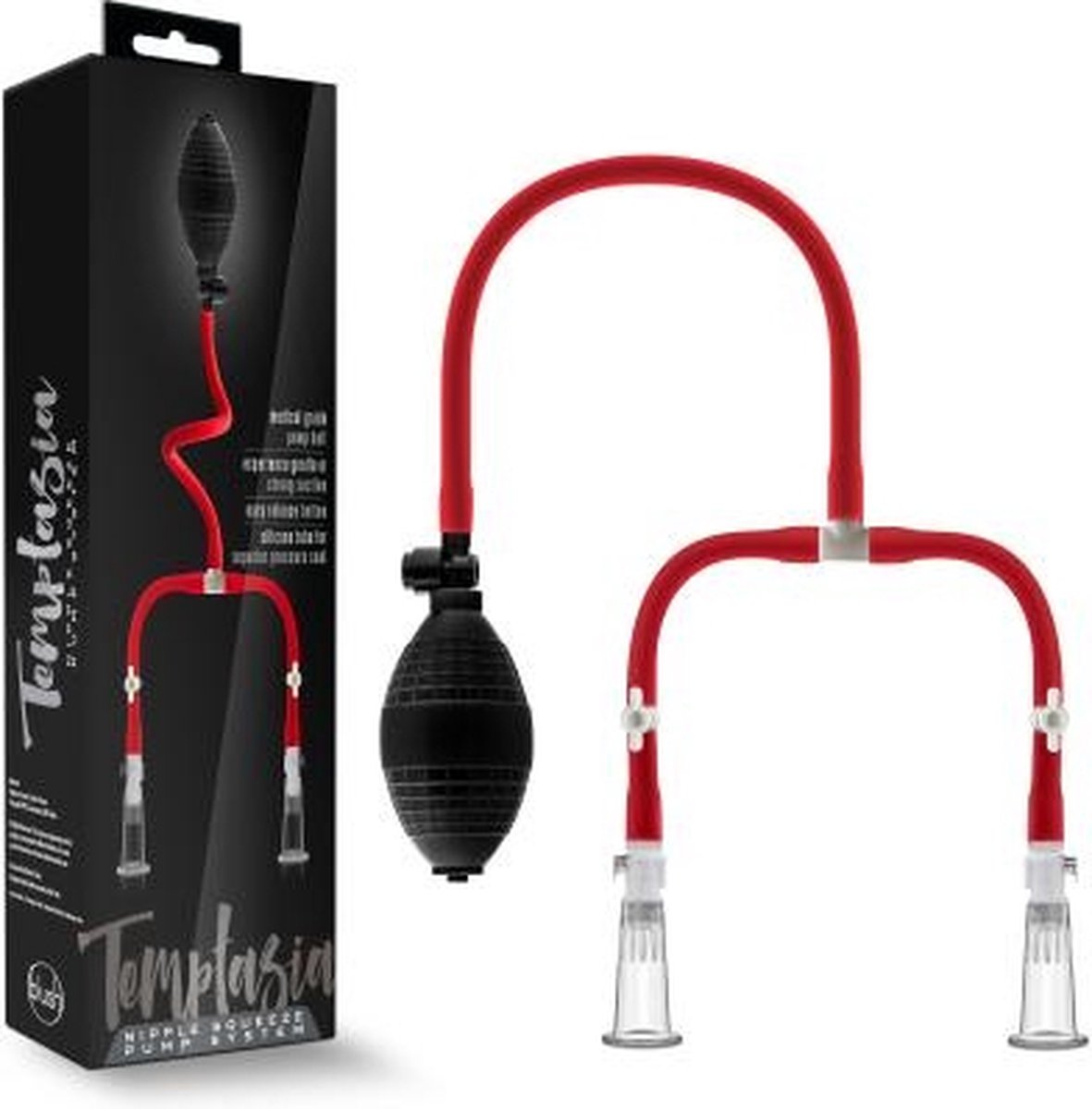 Temptasia - Tepel Zuigers Met Pompsysteem