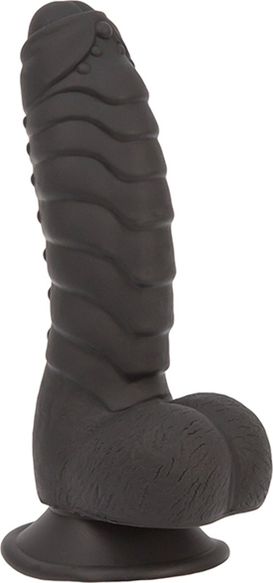 Addiction - Ben Dildo Met Zuignap - 17 cm - Zwart