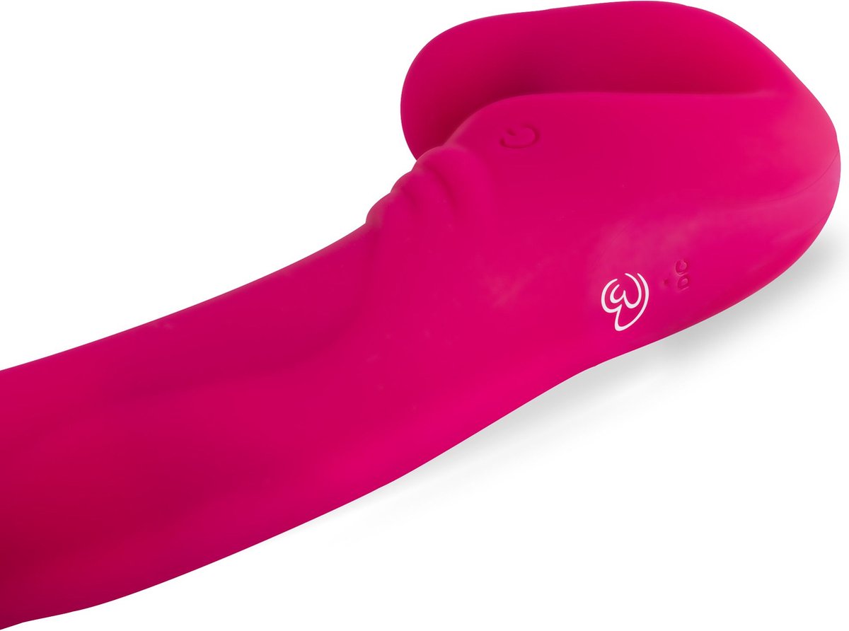 Easy Choice Love Rider Strapless Strap On Vibrator - Roze
