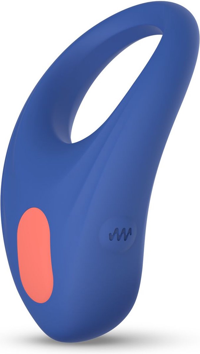 RRRING - Date Night - Vibrerende Cockring - Blauw