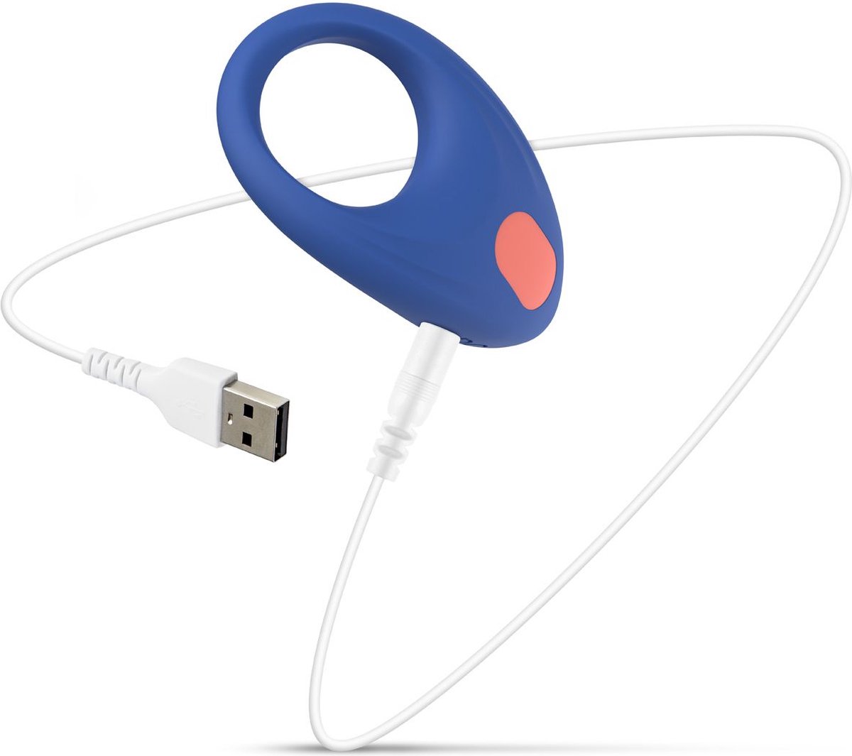 RRRING - Date Night - Vibrerende Cockring - Blauw