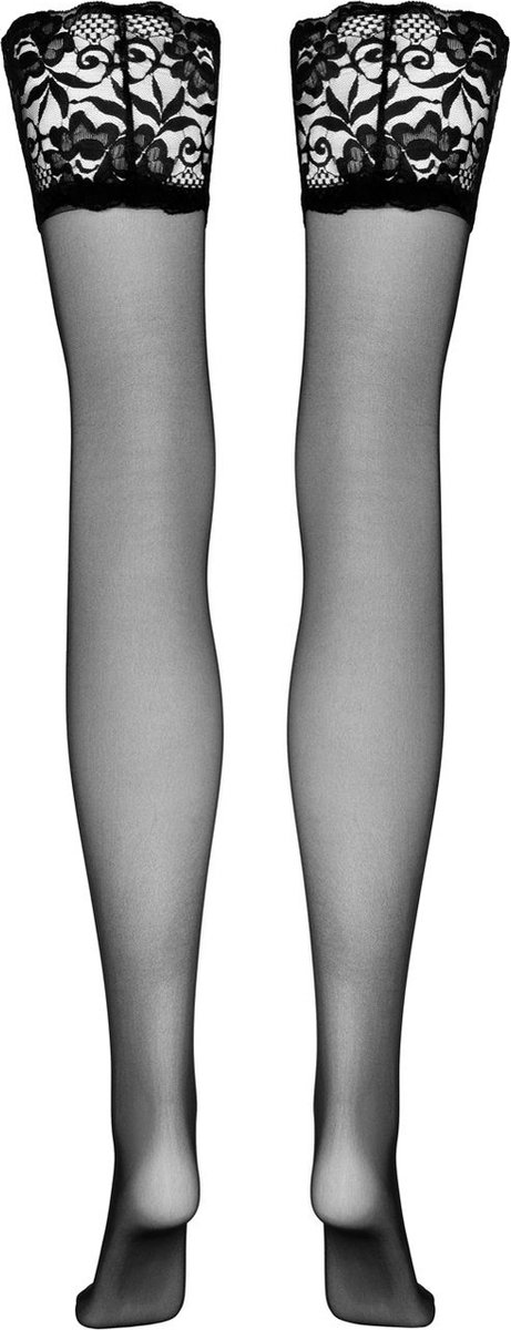 Christine le Duc Hold-up kousen Like me - Zwart