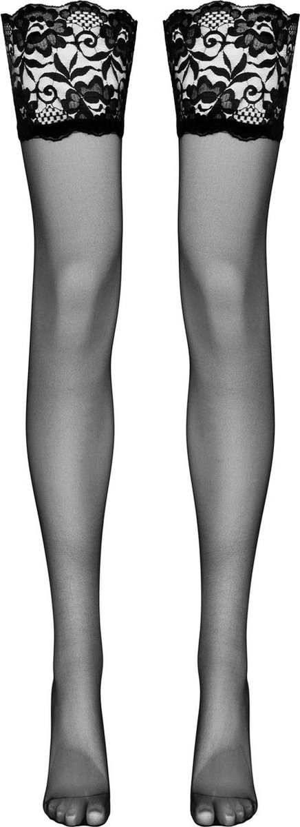 Christine le Duc Hold-up kousen Like me - Zwart