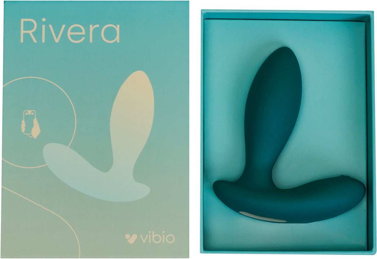 Vibio - Rivera Vibrerende Anaal Plug - - Groen