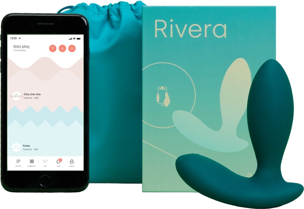 Vibio - Rivera Vibrerende Anaal Plug - - Groen