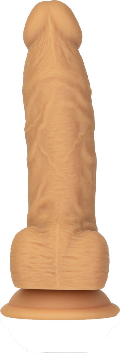 Naked Addiction Dual Density Realistische Dildo - 20 cm - Bruin
