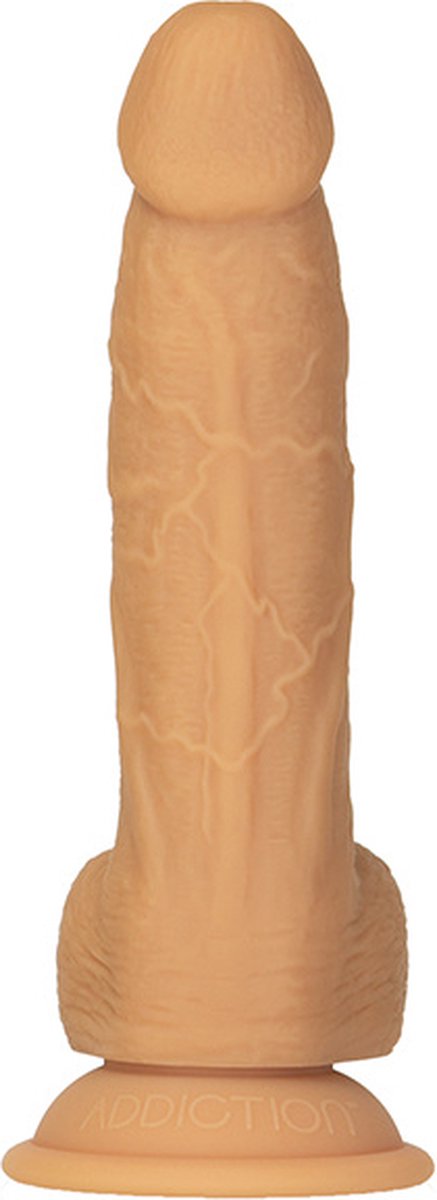 Naked Addiction Dual Density Realistische Dildo - 20 cm - Bruin