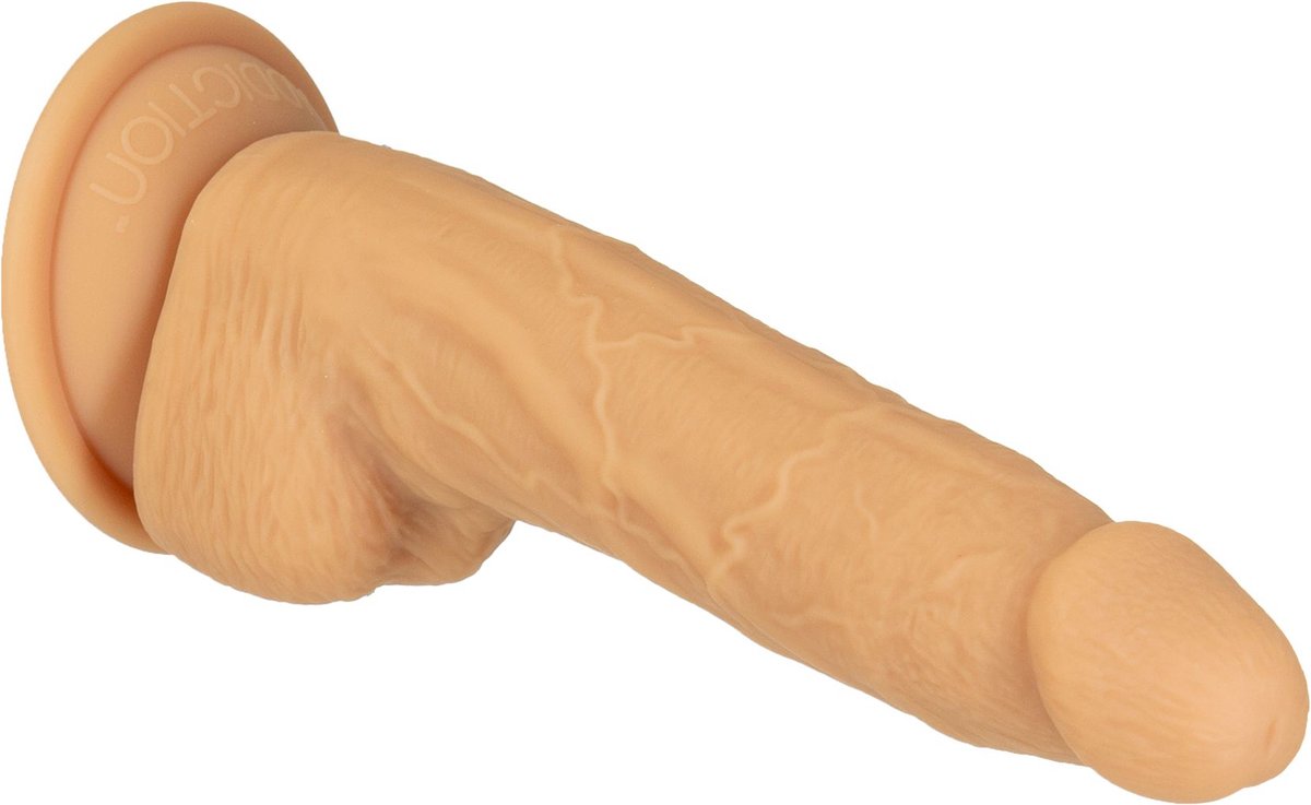 Naked Addiction Dual Density Realistische Dildo - 20 cm - Bruin