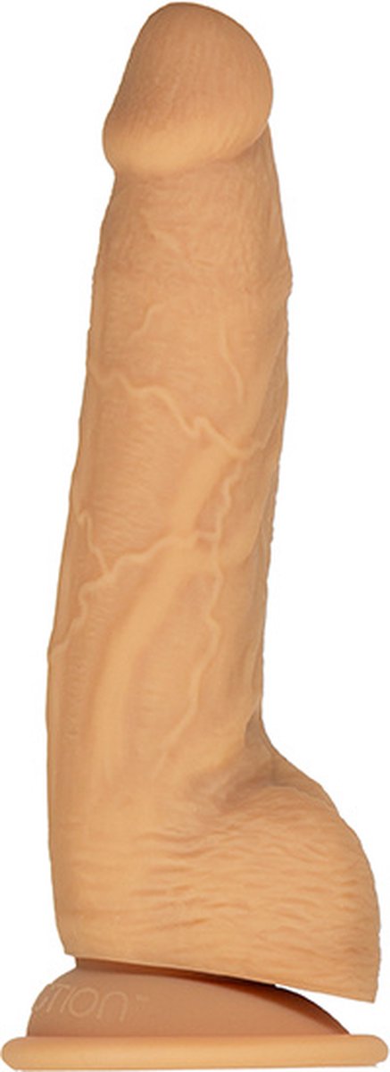 Naked Addiction Dual Density Realistische Dildo - 20 cm - Bruin