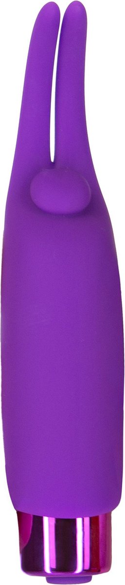 PowerBullet Teasing Tongue Vinger Vibrator - - Paars