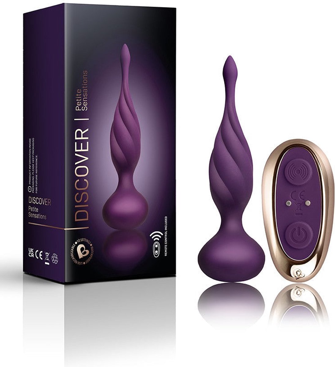 Rocks Off Rocks-Off - Petite Sensations Discover Anaal Vibrator - - Paars